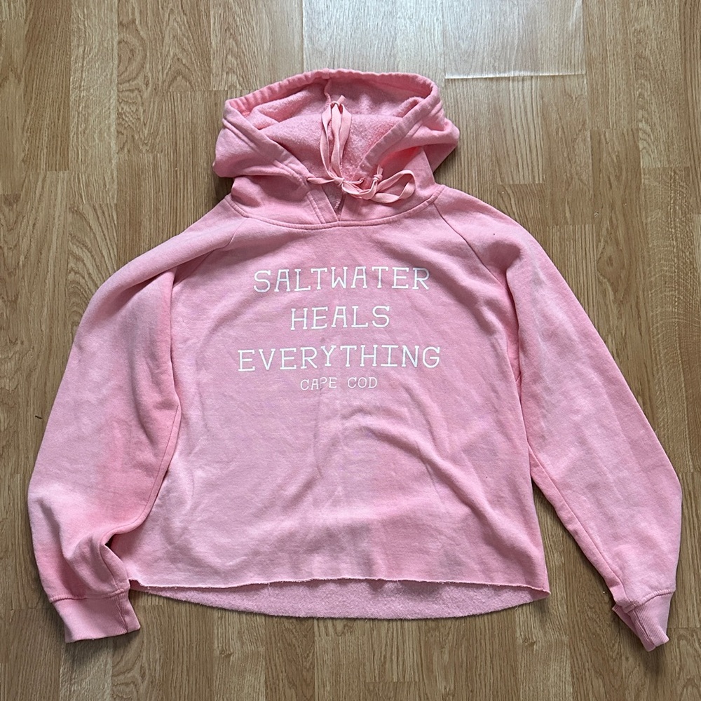 Pink Hoodie with Inspirational Text